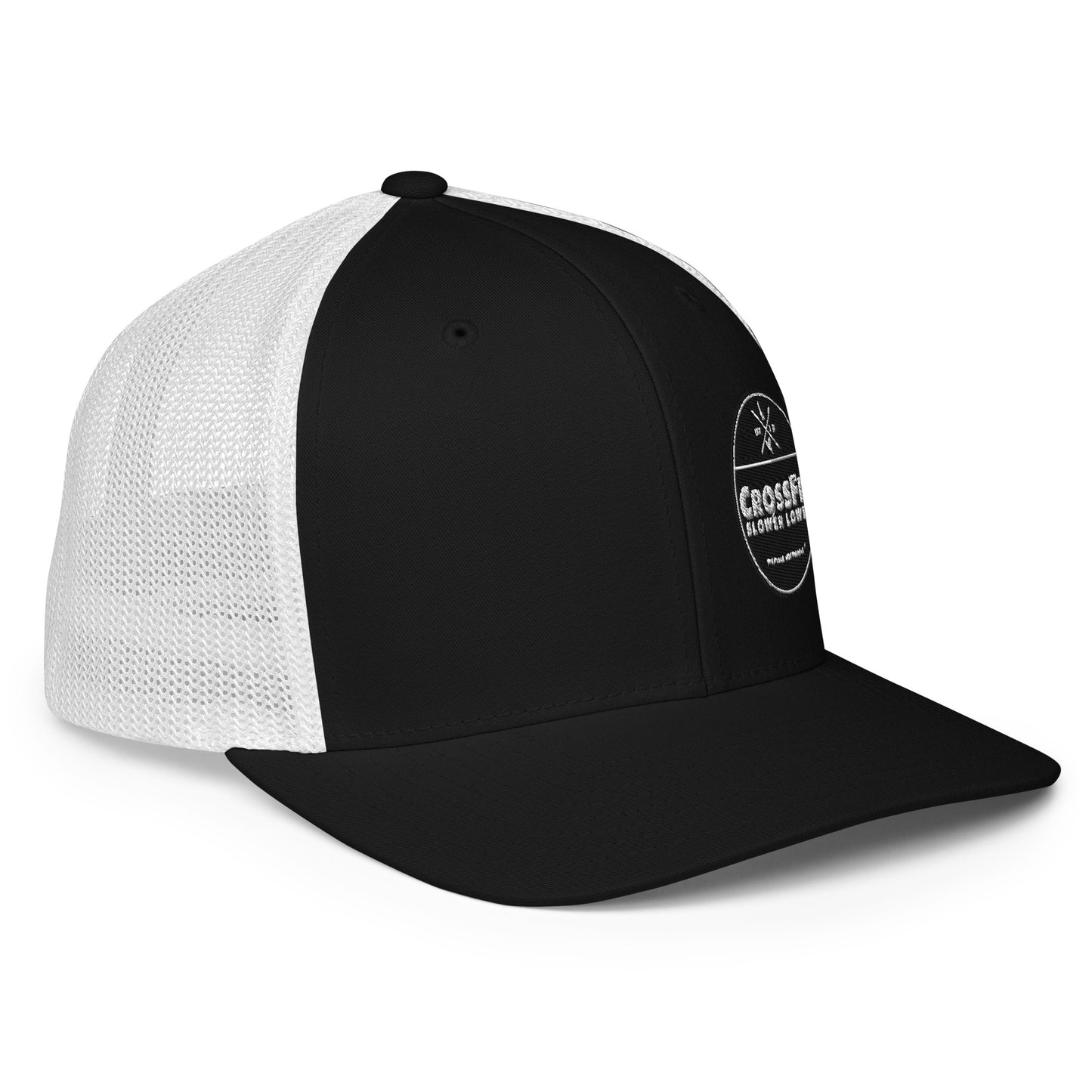 Closed-back trucker cap