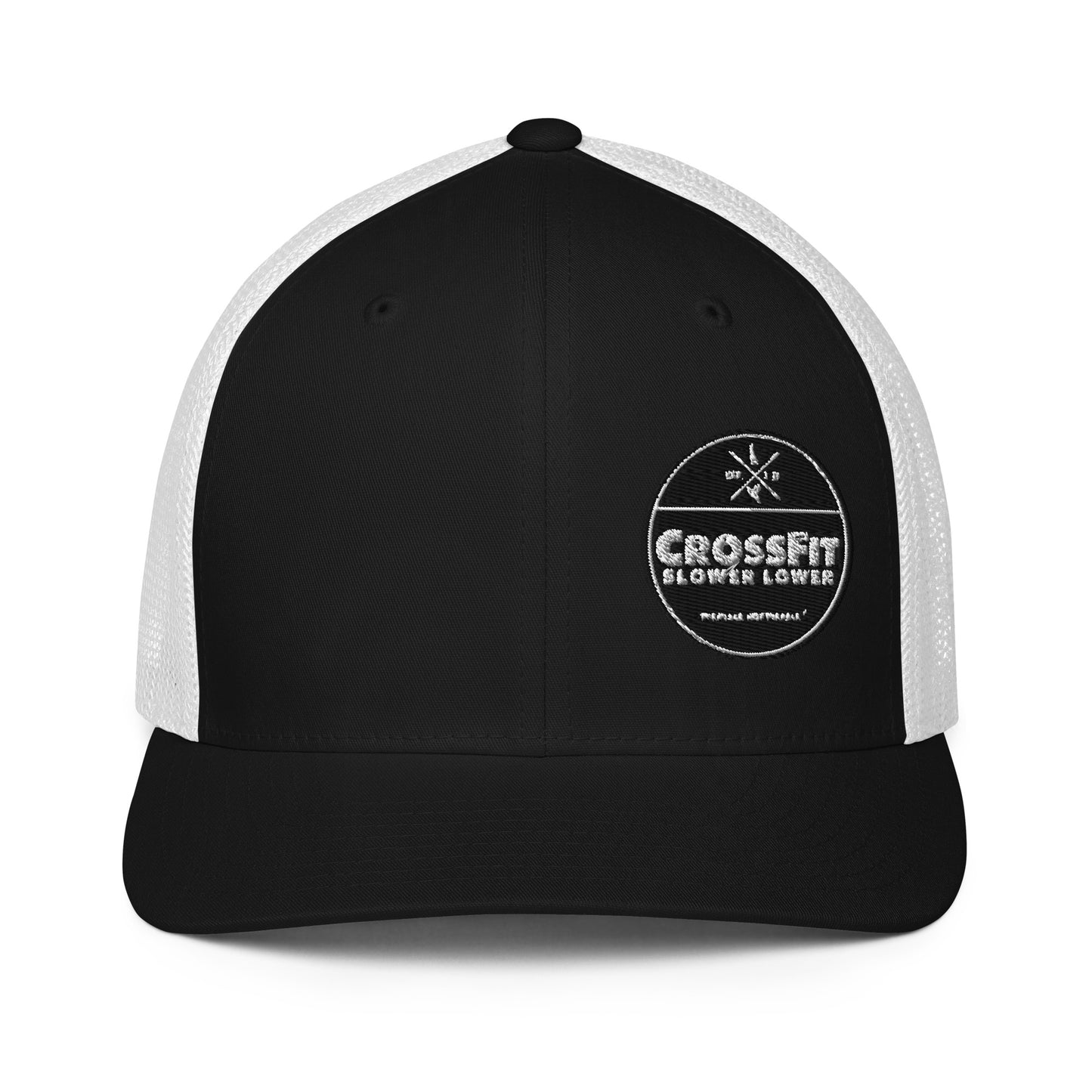 Closed-back trucker cap